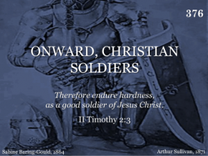 onward christian soldiers lyrics salvation srmy